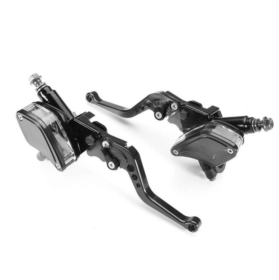 1pair Adjustable Brake & Clutch Master Cylinder Levers For 50CC to 300CC Most Motorcycle, Sport Bike/street...