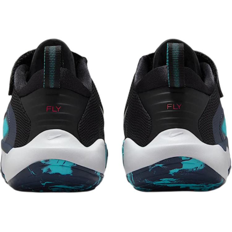 Nike IsoFly PS Black Dusty Cactus Bright Crimson Kids Sneakers Thunder-Blue FQ7670-004