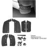 6 Pcs Car Mud Flaps PVC Wheel Splash Mud Guard Mudflaps Kit Replacement for Tesla Model 3 2018 to 2023