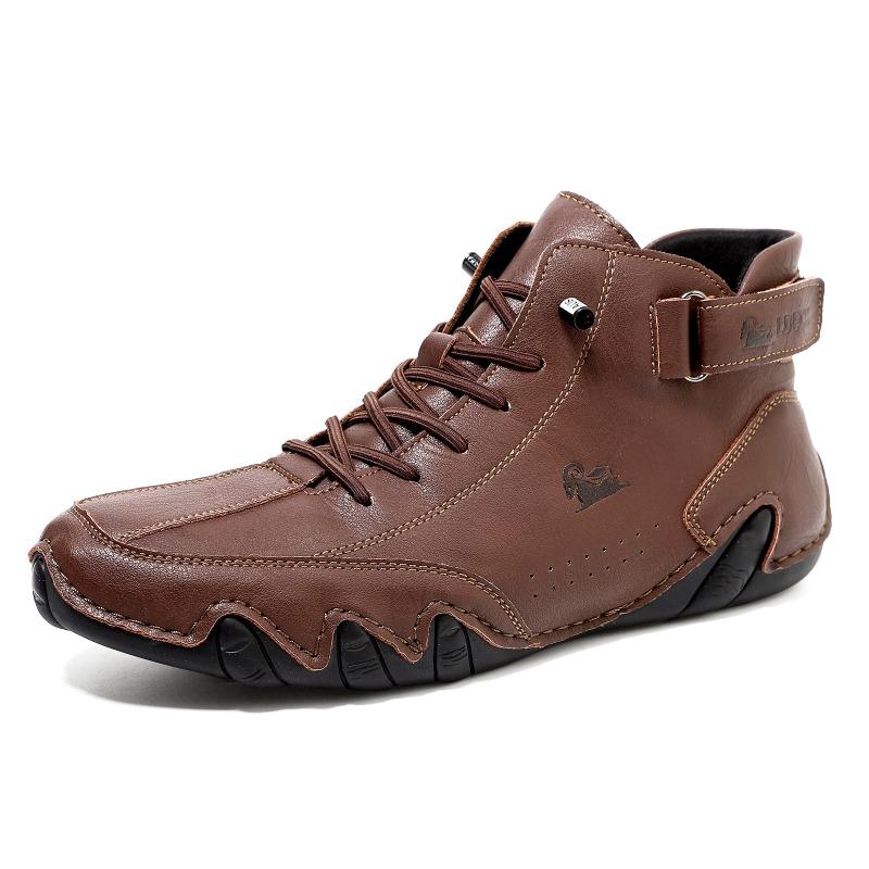 New Octopus Men's Shoes Cross-border High-top Martin Boots Spring and Summer Men's Casual Short Boots