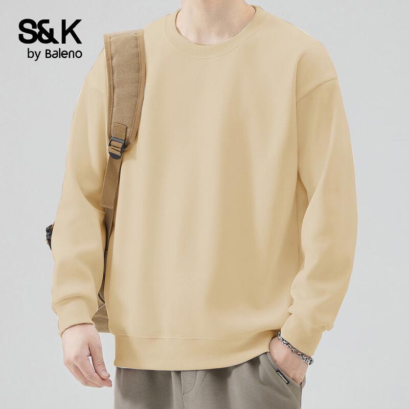 Baleno Men's S&K Series Loose Fit Round Neck Sweatshirt
