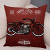 Super Soft Plush Cushion Cover 45x45cm Cartoon Motorcycle Pillowcase Decor Car Printed Pillow Case for Home Sofa Children Room