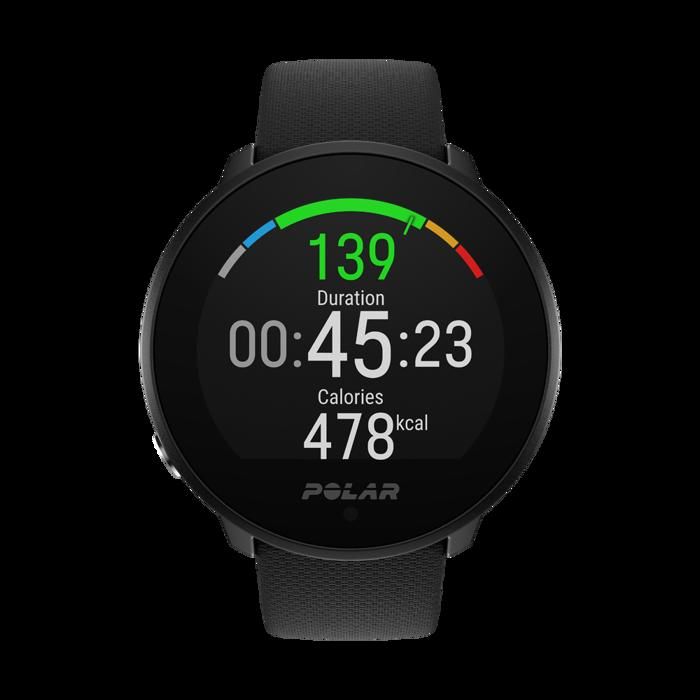 Polar Unite Noir Montre connectée Fitness avec suivi du sommeil (Silicone)
