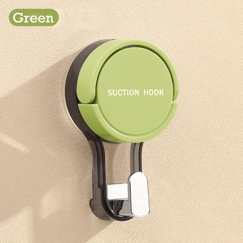 1/2PCS Suction Cup Hooks No Punching Wall Hooks for Bathroom Kitchen Bedroom Reusable Towel Clothes Hanger Hook Home Organizer
