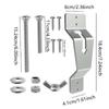 Wear Resistant Wheel Bracket Generic Tire Carrier Bracket  Vehicle Cargo Van