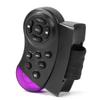 11-key car steering wheel remote control, battery-powered, with MP3/DVD stereo audio buttons, suitable for wireless control of car DVD radios