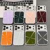 Aurora Silver Laser Edge iPhone 16 Pro Max Protective Case with Large Window