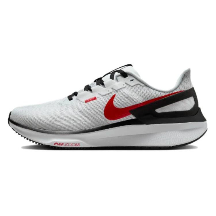 

new Nike Air Zoom Structure 25 White Black Fire Red 44.5