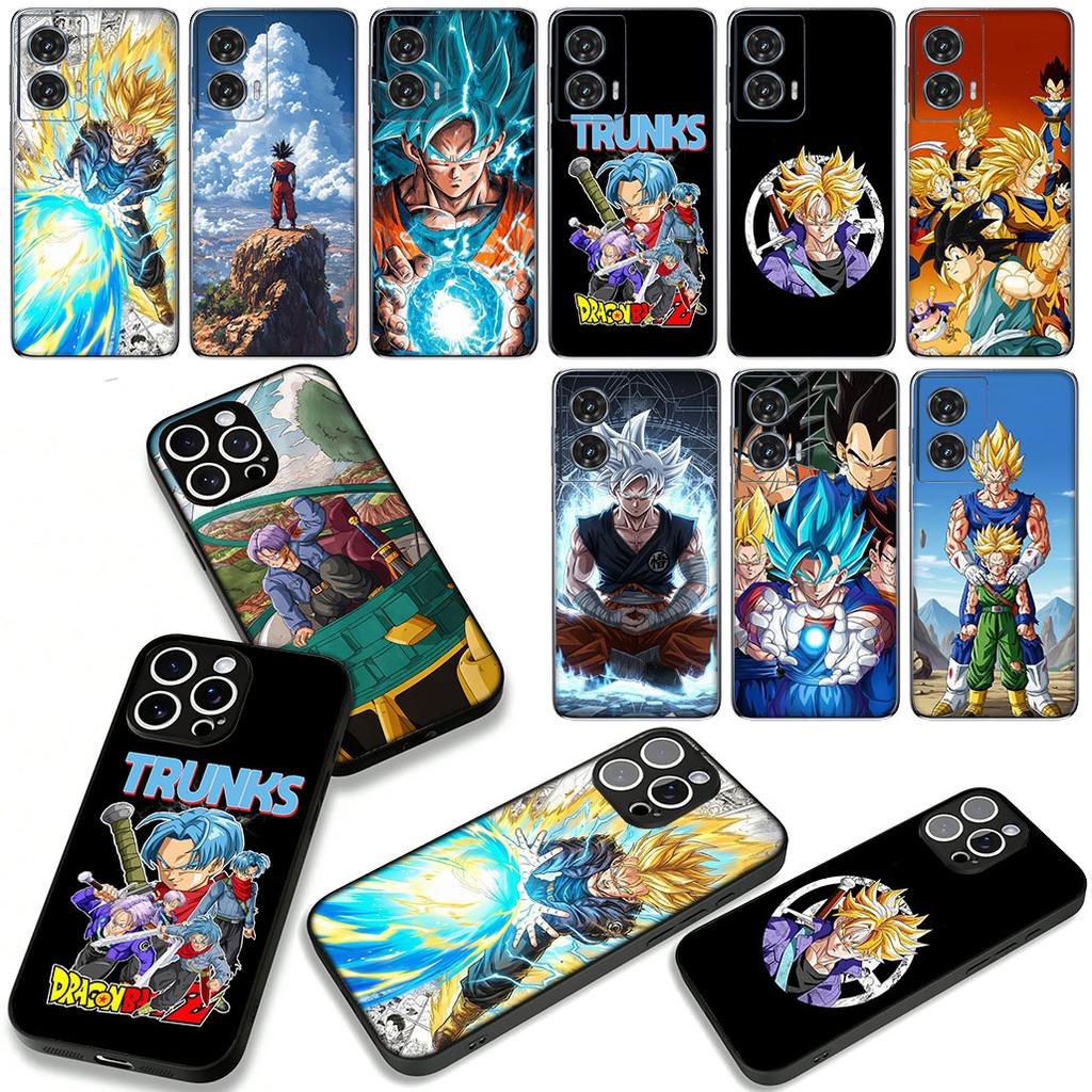 Cover for Samsung Galaxy S25 S23 S22 S24 FE Ultra Plus A56 A05 A06 A15 A16 A57 S7 Edge Case Torankusu Dragon Gokus Trunks Ball
