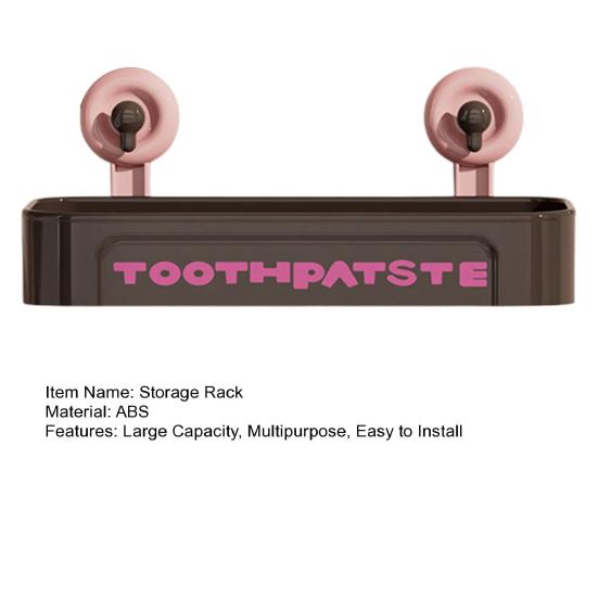 Storage Holder Drain Rack with Suction Cup Easy to Install