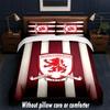 Set Biancheria da Letto Design Middlesbrough 1 Copripiumino + 2 Federe Morbido Traspirante Biancheria da Letto per la Casa