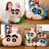 Superhero Rabbit Plush Cushion With Soft Filling For Comfortable Seating