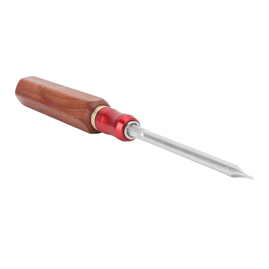 Quick Change Wood Handle Screwdriver Set PH Slot Bits with Quick Release Driver Cr V Steel Rosewood