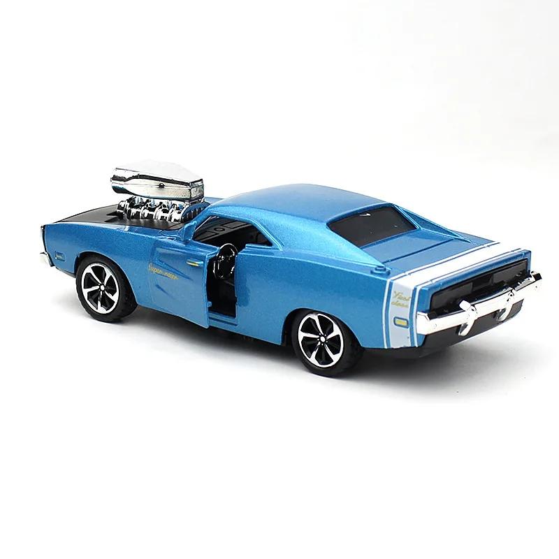 1/36 Dodge Classic Car Alloy Model Car Model Jewelry Metal Return Toy Gift Ornaments
