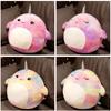 Squishmallow Balena Cartone Animato Cuscino Peluche Giocattolo da Collezione Con Velluto di Cristallo Elastico In Viola/lavanda Taglia Piccola/grande Riempito Con Cotone PP