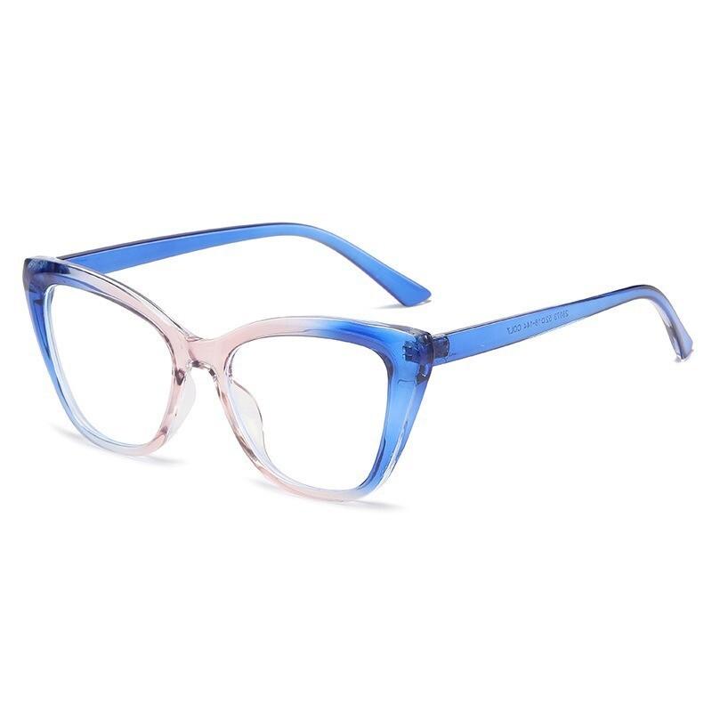 Cat Eye Blue Light Blocking Reading Glasses For Women Full Frame Glasses New