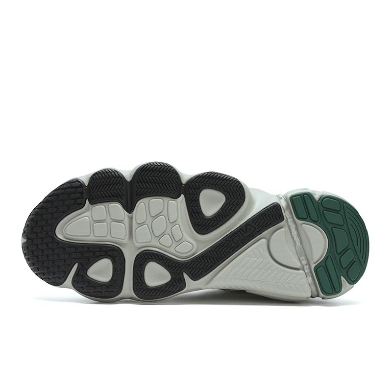 New FILA ET Wear resistant And Lightweight Low Top Casual Shoes Men's Gray F12M511105FIA