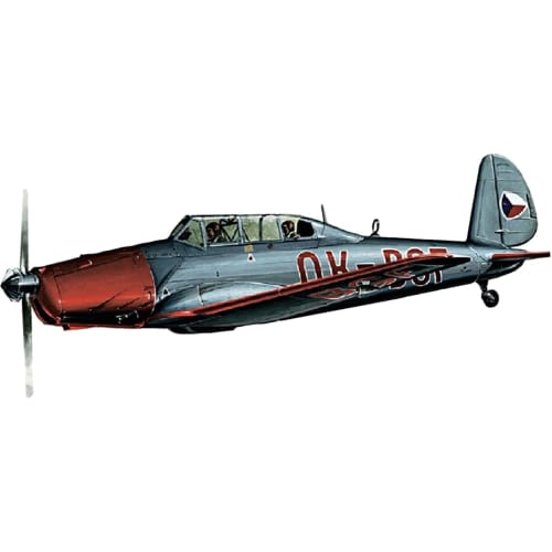 SEMAR 1/72 Scale Czech Avia C-2 Advanced Trainer Plastic Model Kit SME72957