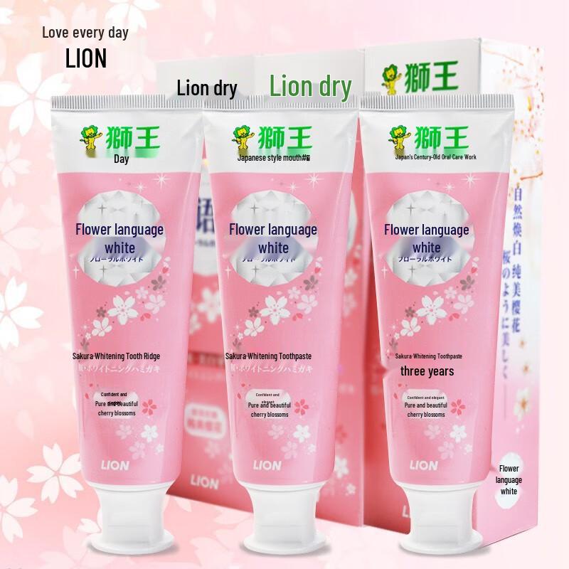 Lion Floral White Sakura Adult Toothpaste