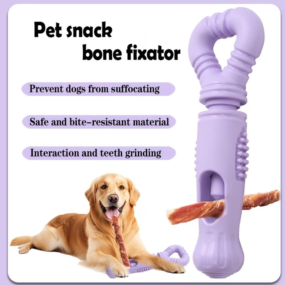 Dog Chew Stick Holder, Anti-Choking Teething Toy for Dogs