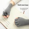 Women's Winter Plush Half-Finger Thermal Fleece Gloves - Skin-Friendly for Typing and Writing