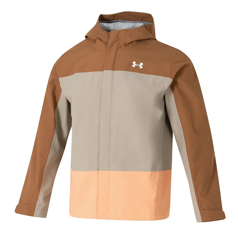 

Under Armour Мужская ветровка для бега с капюшоном, тканая, для улицы, куртки 6009584-253 S
