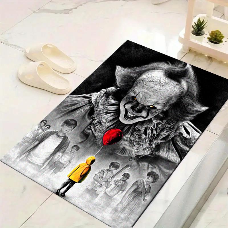 IT Clown Carpet Rug for Living Room Bedroom Home Sofa Decoration,Kids play Non-slip Floor Mat