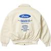 Palace Love Varsity Jacket White Unisex Outerwear P28JK082