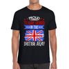 Proud To Have Served In The British Army Veteran Unisex Mens T Shirt Womens Tops Tees
