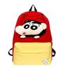 Cotton Shinchan Crayon Print Backpack Versatile Bag With Nylon Material Kids For