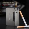 Cross-Border JD001 Replaceable Lighter Cigarette Case with Detachable 10-Piece Holder