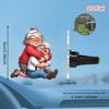 2D Flat Loving Couple Car Vent Clip Decorative Diffuser (fragrance Not Included), Car Interior Decoration, Aromatherapy Clip, Ideal for Holiday Gifts