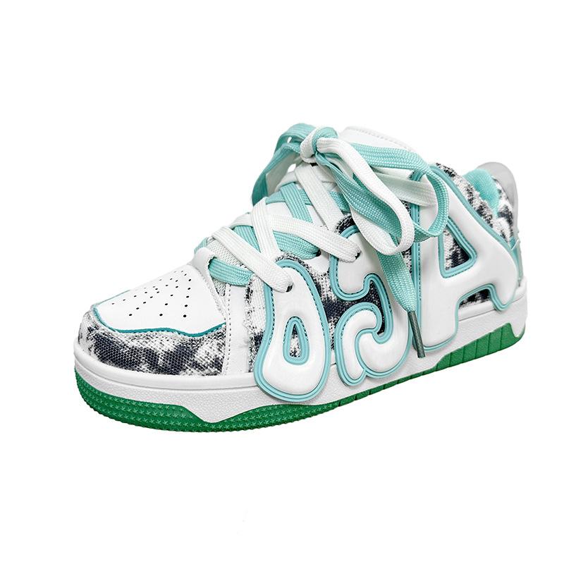 Design High Street Men's and Women's Bread Shoes Thick Soled Men's Shoes Casual Shoes Hip Hop Couples Skateboard Shoes