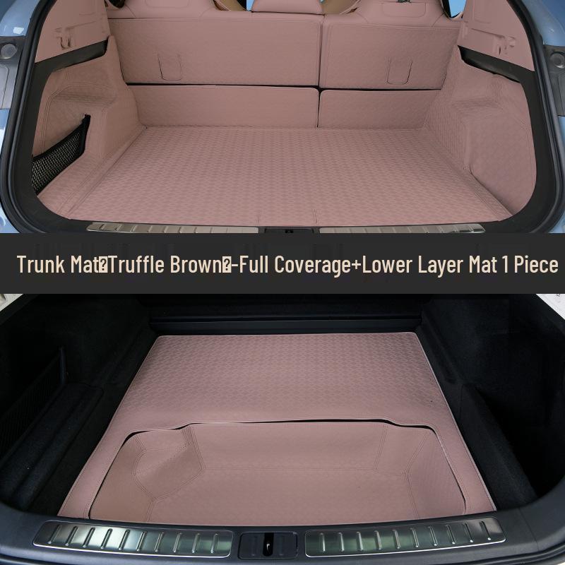Zhijie R7 Full Coverage Waterproof Leather Trunk Mat