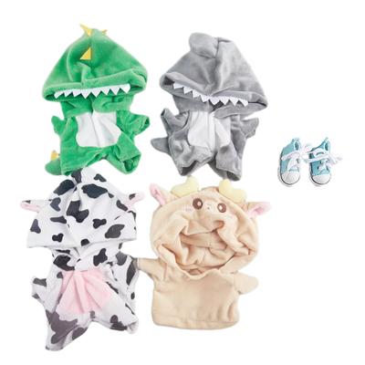 Dinosaurus Onesie Broek 20cm Poppenpak Pyjama Poppenkleding Poppenaccessoires