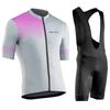 Men Breathable Bicycle Cycling Clothing Short Sleeve Mountain Bike Jersey Outdoor Sportswear Suit 2026 Summer Breathable Cycling Suit Set