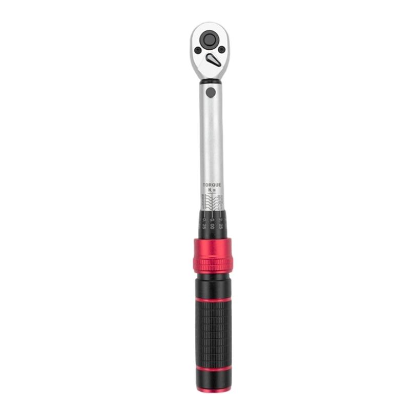 652F Ergonomic Torque Wrench Tool Steel Nonslip Grip Repair Hand Tool For Professional Technicians And Hobbyists