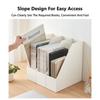 Plastic Bookends Large Capacity Book Stand High Quality Book Support Rack  Desktop Organization