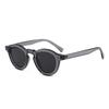 Vintage Small Frame Oval Women Eyeglasses Brand Black Round Cool Men Sunglasses Designer Circular Eyewear for Male Female