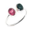 Natural Indicolite Tourmaline Gemstone 925 Sterling Silver Ring Size 7 US Gift