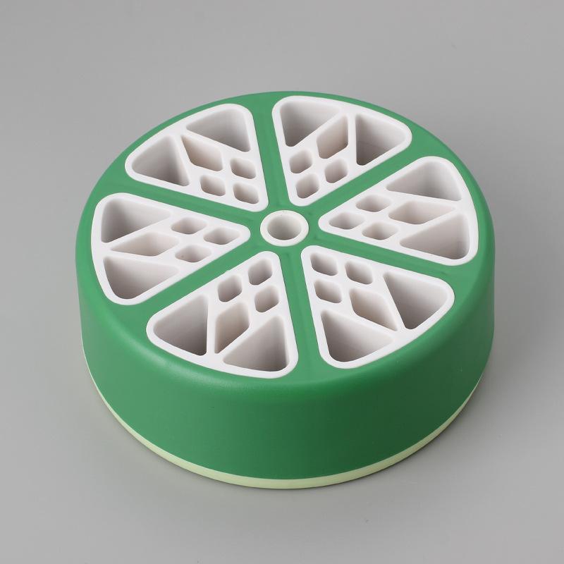 

Органайзер в форме фруктов/Организатор для швейных инструментов 1шт Простое украшение для рабочего стола зелёный