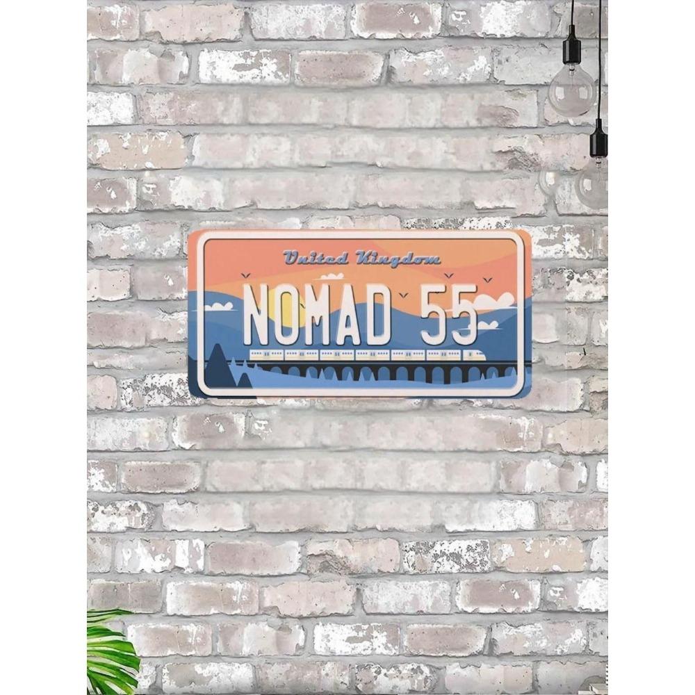 NÁS. registrační značka, USA. SPZ, kovová, 15x30 cm.