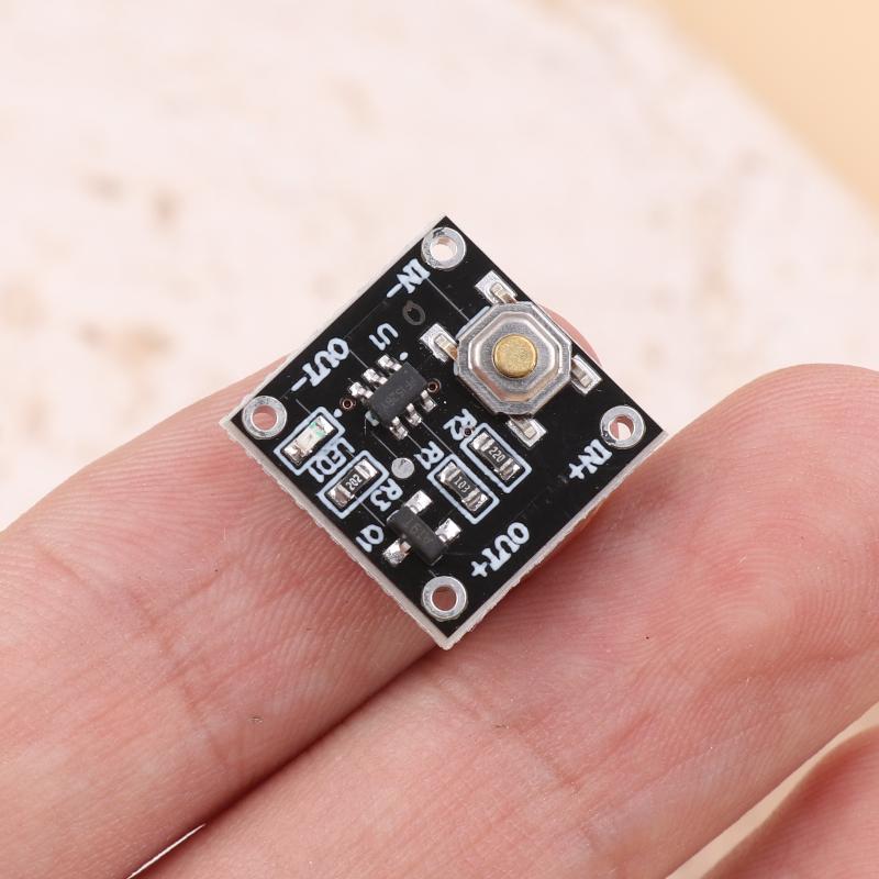 Single Bond Button Bistable Switch Board Module 2.2-5V Continuous Load 2A Low Power Micro One Key Switch 0.5Ua