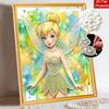 Disney Pearl Painting Wonderful Fairy Tinker Bell Pearl Art Painting Kit Art Pearl Painting Kit Adult Beginner Gift Creative Home Wall Decor