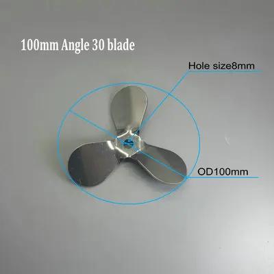 1pcs Laboratory 304 Stainless Steel Three-leaf Type Stirring Paddle (Mixed Blade or Rod) Chemistry Accessories