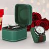 New PU Leather Watch Storage Box Single Watch Display Case Wristwatch Holder Travel Jewelry Watch Organizer for Men Gift