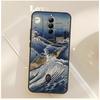 Japanese Pub Wave Anime Art Case For ZTE Nubia Red Magic 10S 9S 8S 8 9 10 11 Pro Plus 6 7 7S 6S For RedMagic 10 Air Cover