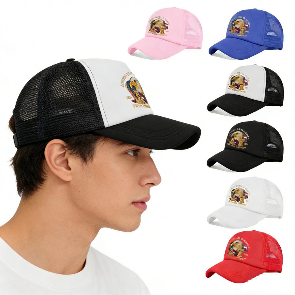1PC Practical Edition Commemorative Edition Mesh Baseball Cap, Breathable and Comfortable, Suitable for Commuting