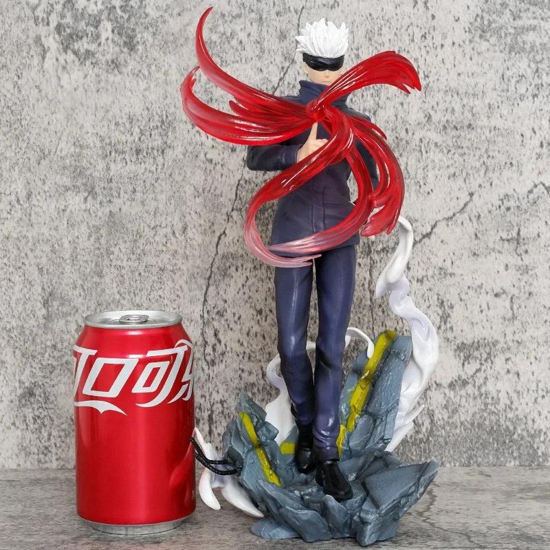 28 Cm Anime Cartoon Jujutsu Kaisen Gojo Satoru Children Toys Pvc Model Statue Collection Toys Action Figure