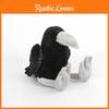 Plush Black Crow Birdie Toys Cartoon Stuffed Doll Decoration Kids 28cm Gift